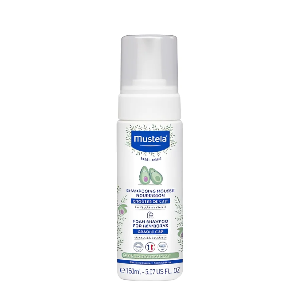 MUSTELA - SHAMPOOING MOUSSE NOURRISSON CROUTES DE LAIT150 ML pour M...
