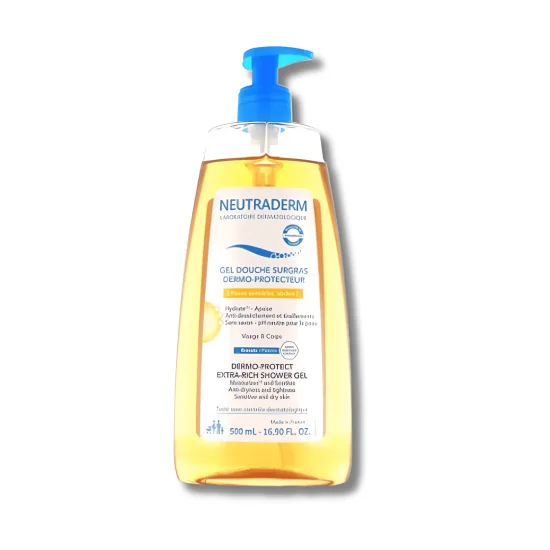 NEUTRADERM - GEL DOUCHE PEAUX SENSIBLES ET SECHES 500ML pour Hygiène