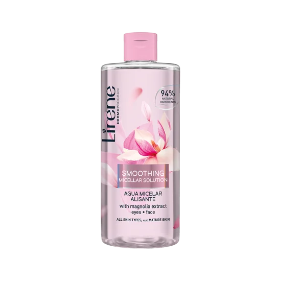 LIRENE Eau Micellaire Lissante à l'Extrait de Magnolia peau sensibl...