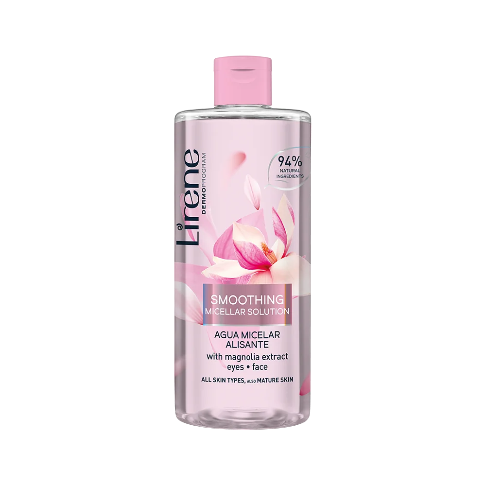 LIRENE Eau Micellaire Lissante à l'Extrait de Magnolia peau sensibl...