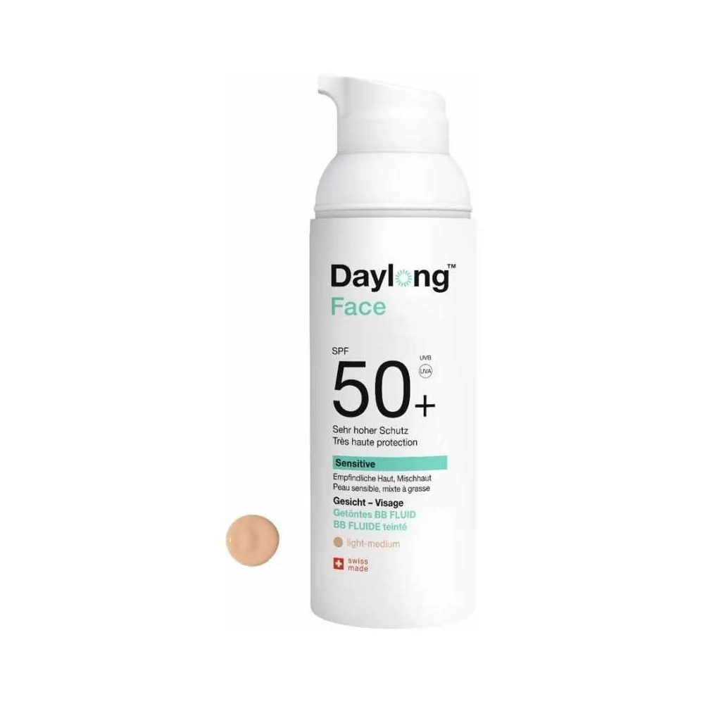 DAYLONG FACE SENSITIVE SPF50+ BB FLUIDE TEINTÉ 50ML pour Solaire