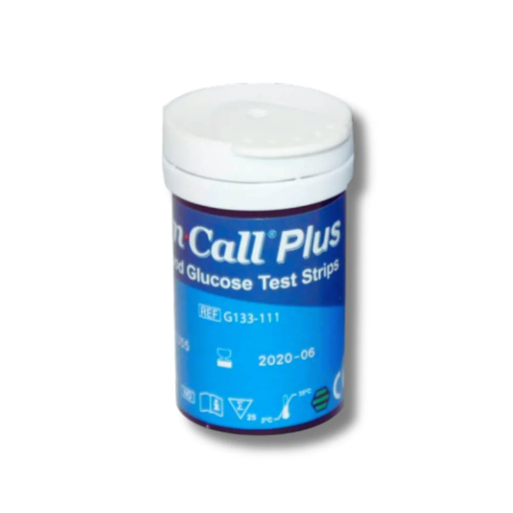 ON CALL PLUS - BANDELETTES TEST GLYCEMIE BOITE DE 25 pour Produits ...