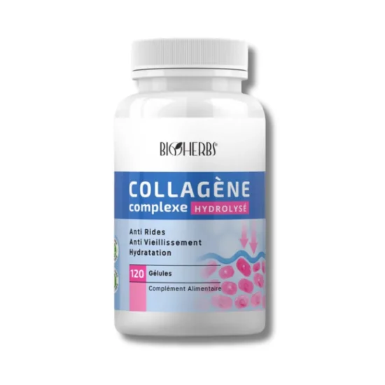 BIOHERBS - COLLAGÈNE COMPLEXE 120 GÉLULES pour Compléments Alimenta...
