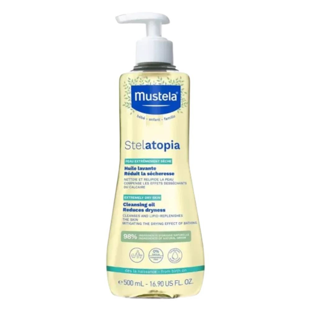MUSTELA STELATOPIA - HUILE LAVANTE PEAUX ATOPIQUES 500ML pour Maman...