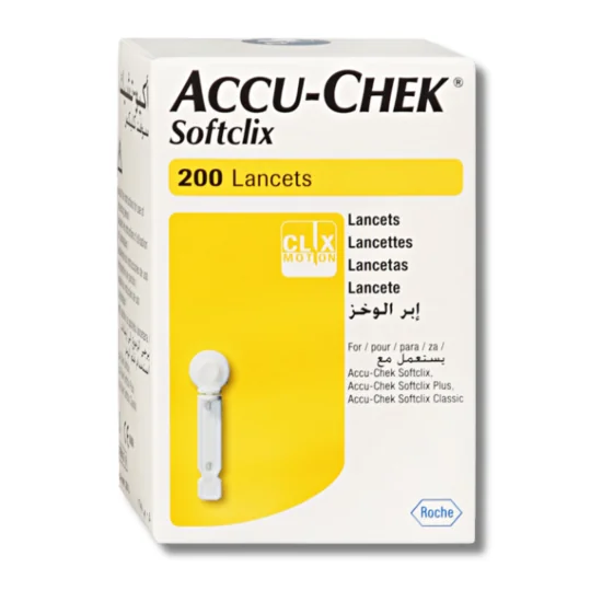 ACCU-CHEK - SOFTCLIXS LANCETTES BOITE 200 pour Produits Paramédicaux