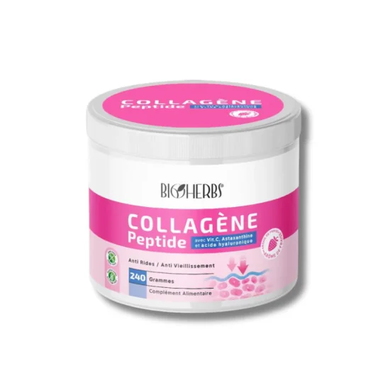 BIOHERBS - COLLAGENE PEPTIDES 240GR pour Compléments Alimentaires