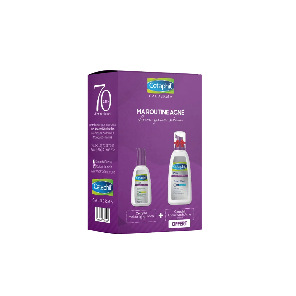 CETAPHIL MA ROUTINE ACNE pour Visage
