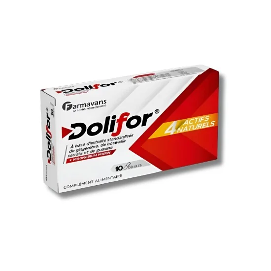 FARMAVANS - DOLIFOR 10 GELULES pour Compléments Alimentaires