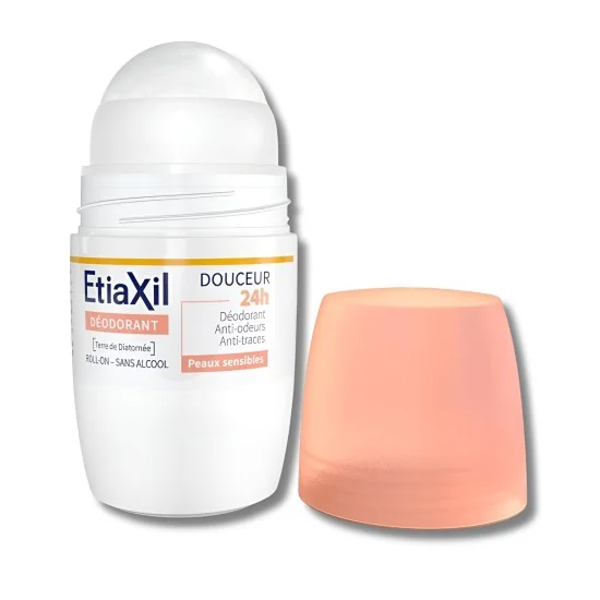 ETIAXIL - ROLL ON DEODORANT DOUCEUR 48H ANTI ODEUR 50ML pour Beauté