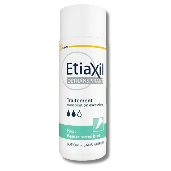 ETIAXIL - DETRANSPIRANT LOTION PIEDS PEAUX SENSIBLES 100ML pour Femmes