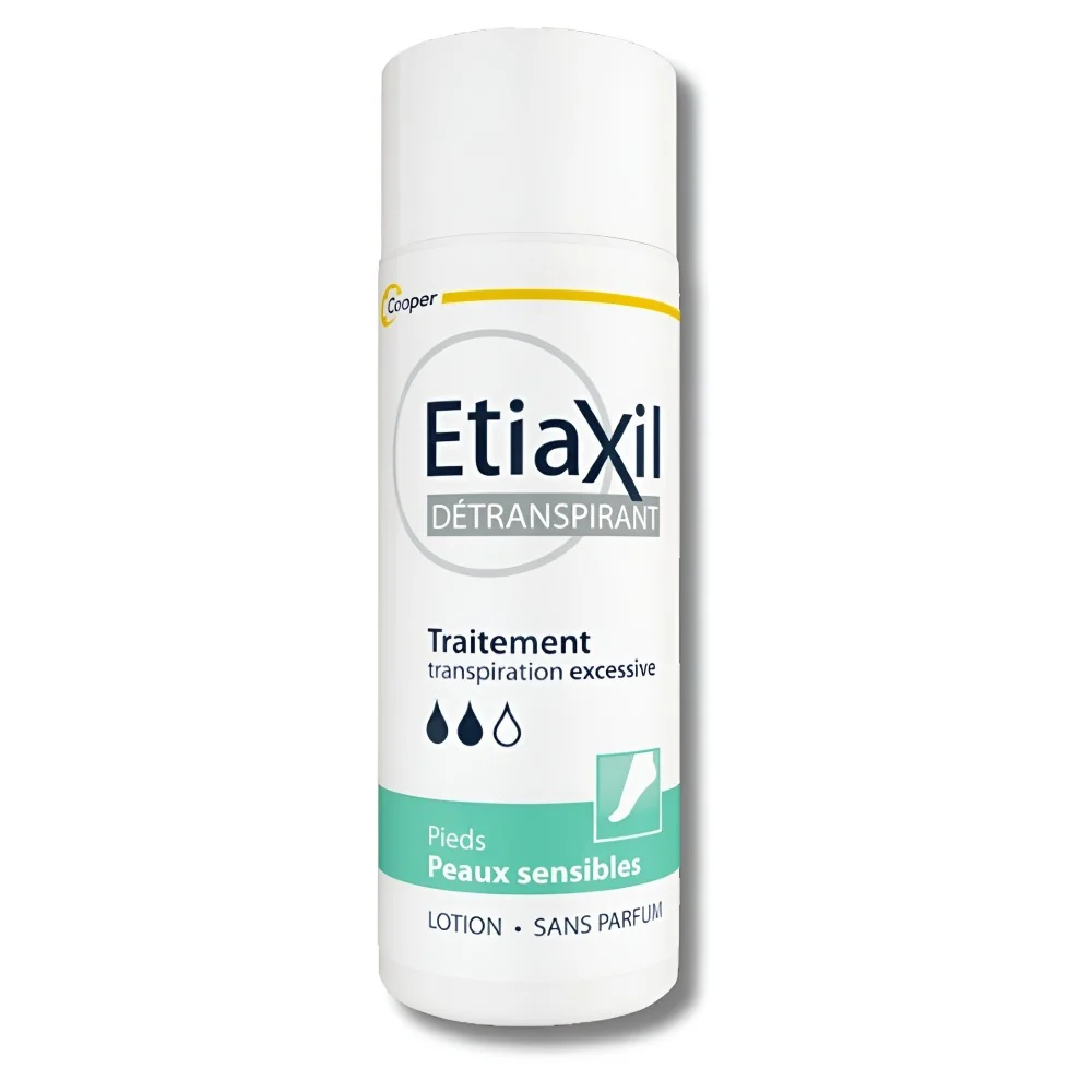 ETIAXIL - DETRANSPIRANT LOTION PIEDS PEAUX SENSIBLES 100ML pour Femmes