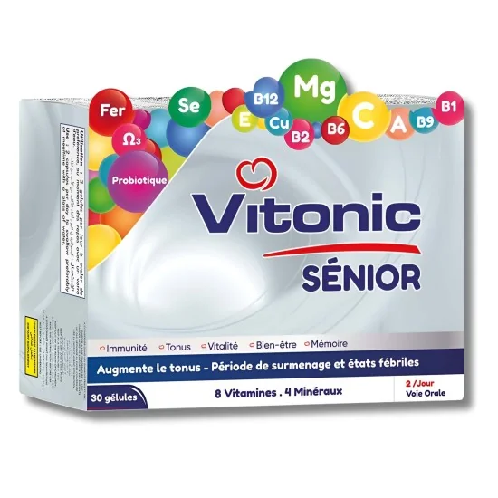 VITAL - VITONIC SENIOR 30 GELULES pour Compléments Alimentaires