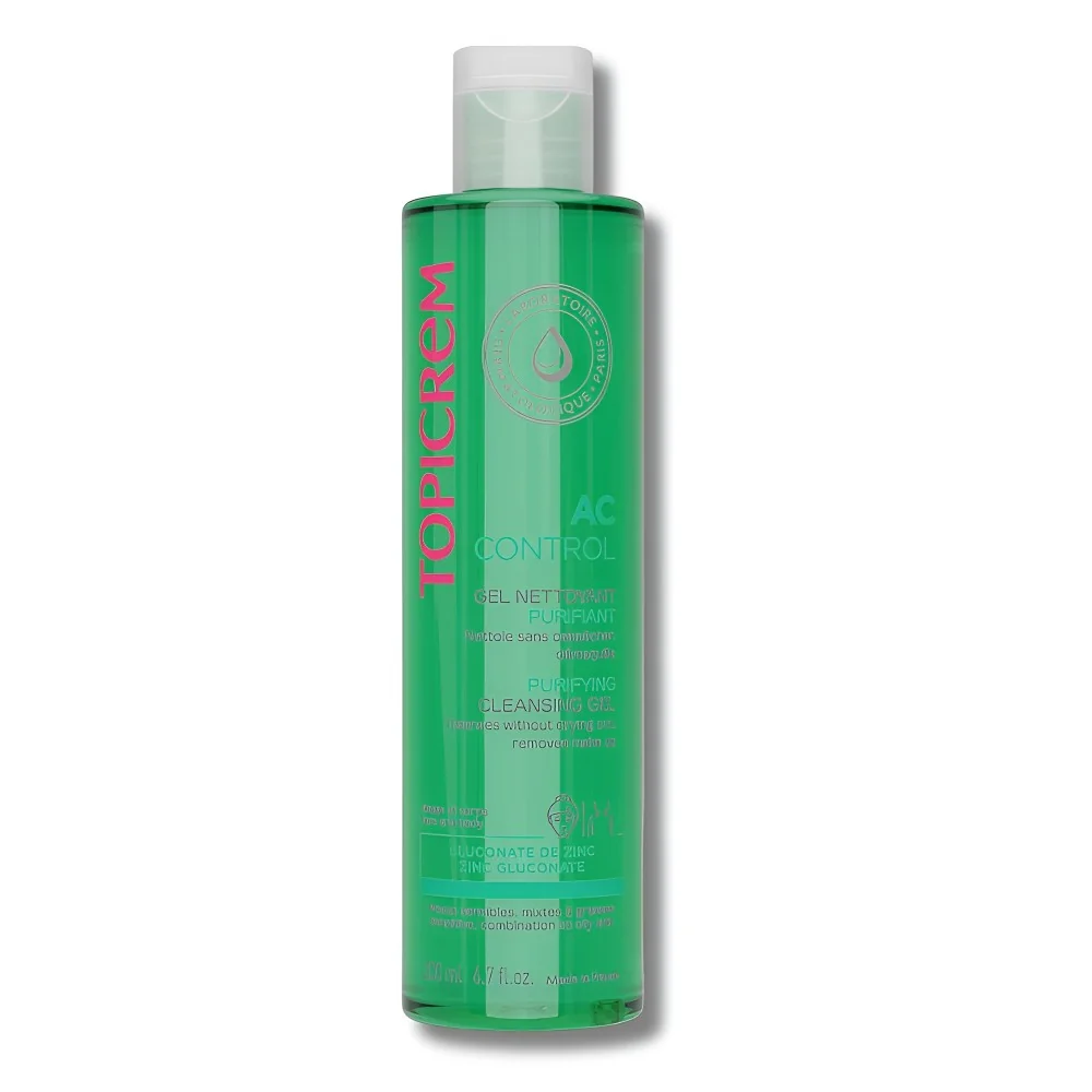 TOPICREM AC CONTROL - GEL NETTOYANT PURIFIANT 200ML pour Visage