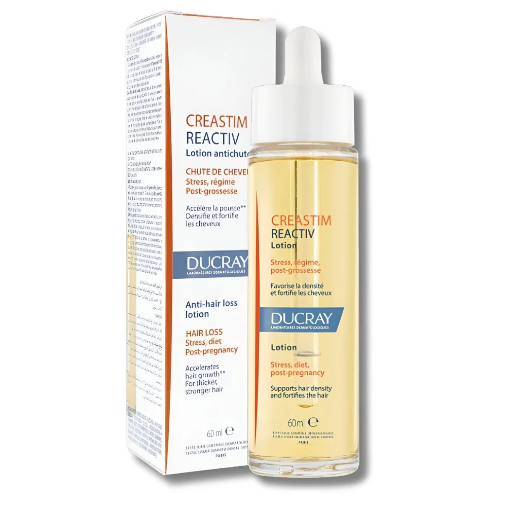 DUCRAY CREASTIM REACTIV - LOTION ANTI CHUTE 60ML pour Cheveux