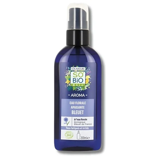 So'Bio - EAU FLORALE DE BLUET 200ML pour Visage