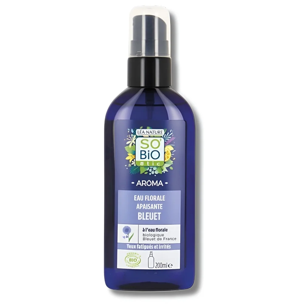 So'Bio - EAU FLORALE DE BLUET 200ML pour Visage