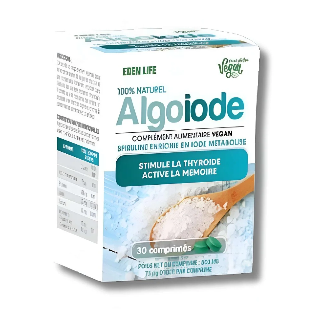 EDEN LIFE - ALGO IODE 30 COMPRIMES pour Compléments Alimentaires