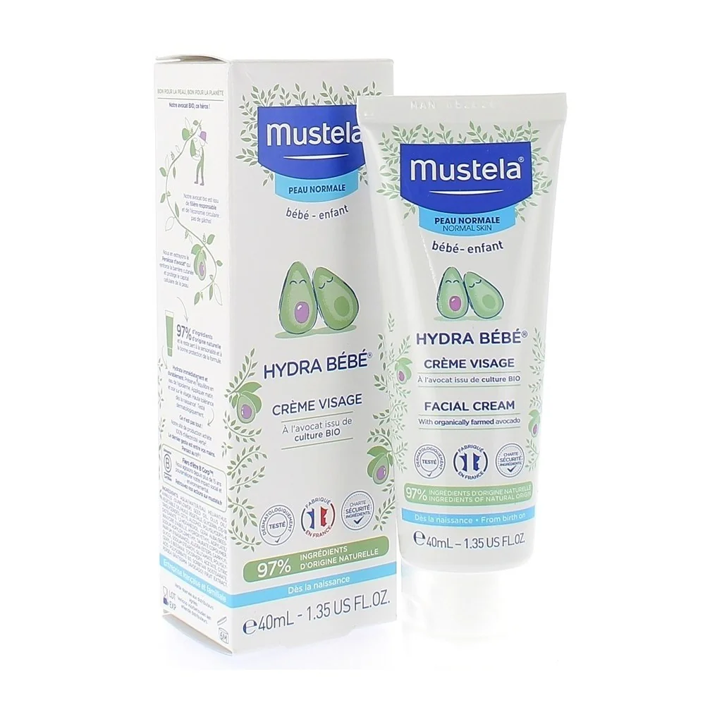 MUSTELA - CREME VISAGE BEBE 40ML pour Accueil