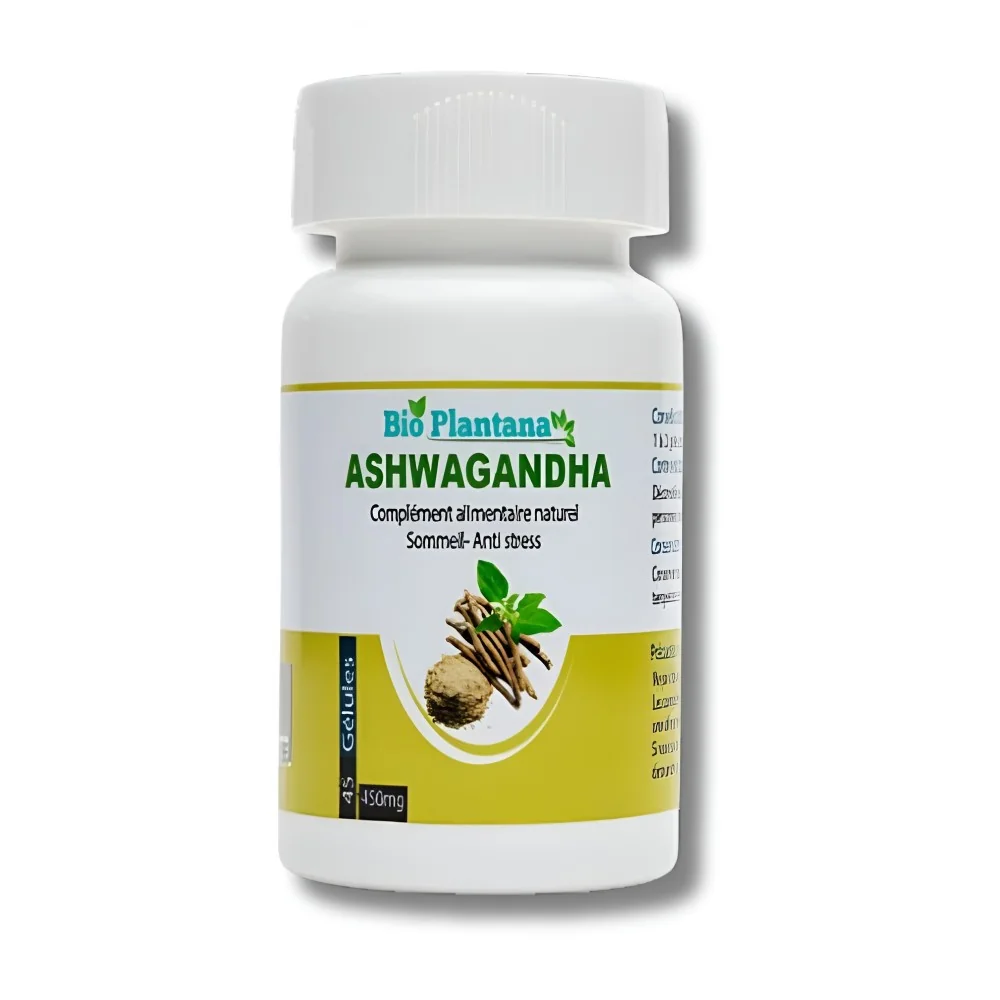 BIO PLANTANA - ASHWAGANDHA 45 GELULES pour Compléments Alimentaires