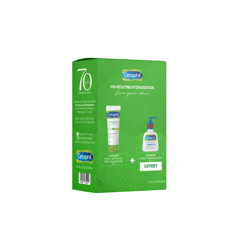 CETAPHIL MA ROUTINE HYDRATAION pour Visage