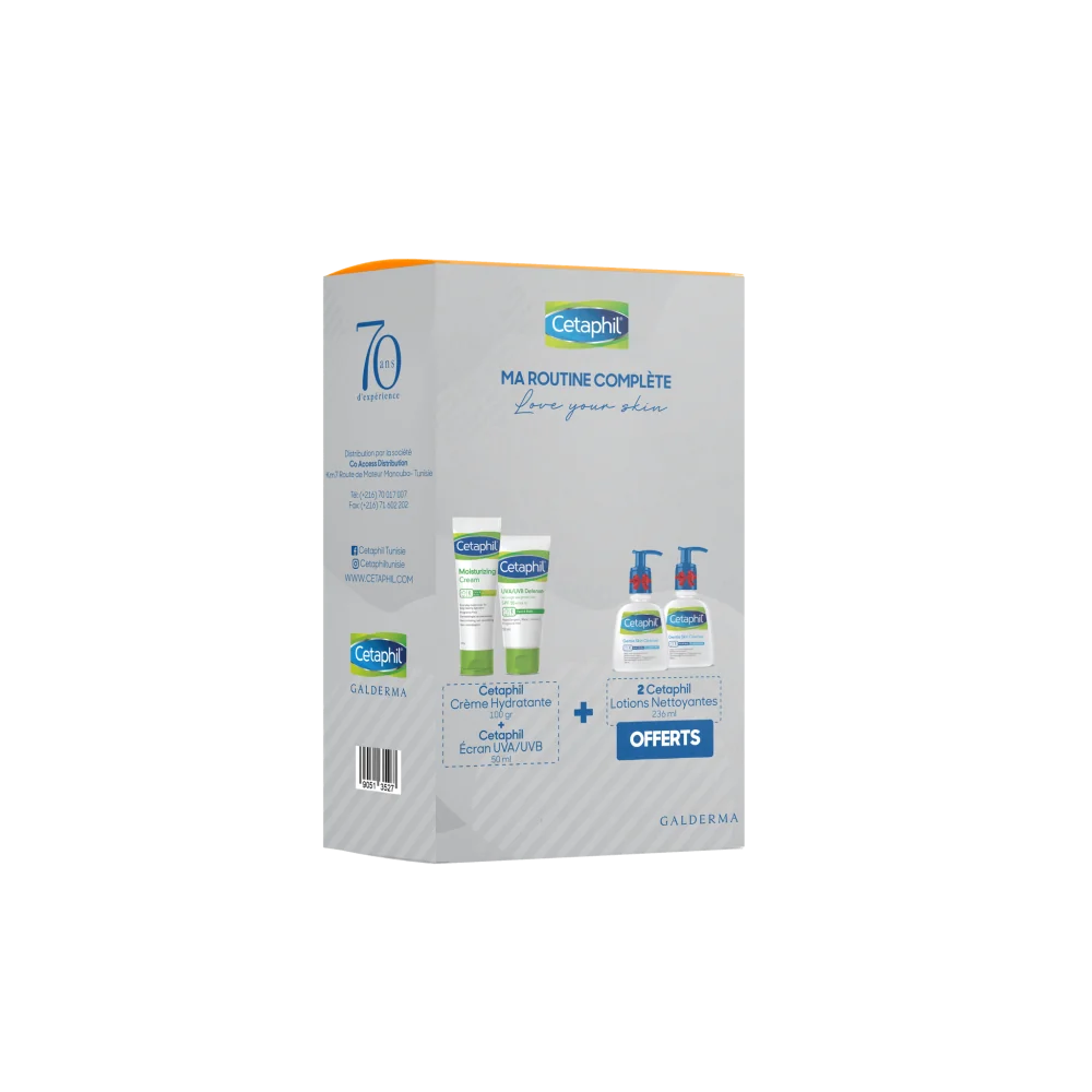 CETAPHIL MA ROUTINE COMPLETE pour Visage
