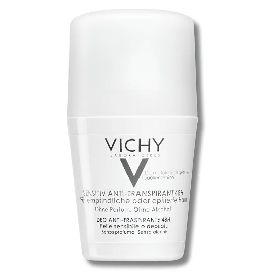 VICHY - DEODORANT ANTI TRANSPIRANT 48H PEAUX SENSIBLES 50ML pour Hy...