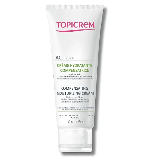 TOPICREM AC HYDRA - CRÈME AC HYDRATANTE COMPENSATRICE 40ML pour Visage
