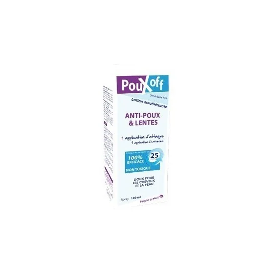 XEN PouXoff Lotion Assainissante Adultes, 100ml pour Cheveux