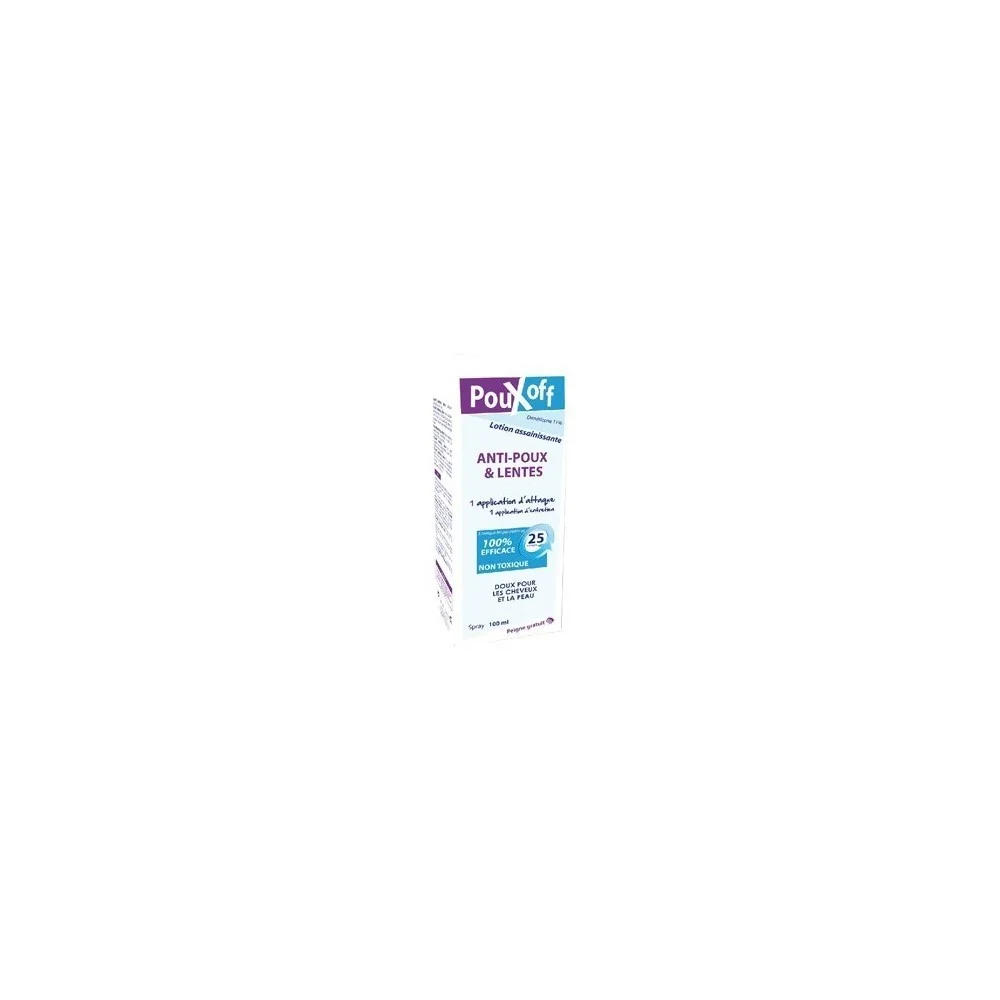 XEN PouXoff Lotion Assainissante Adultes, 100ml pour Cheveux