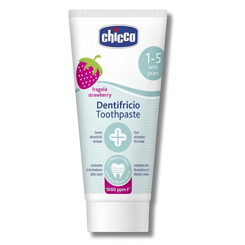 CHICCO - DENTIFRICE FRAISE 1-5ANS pour Maman et bébé