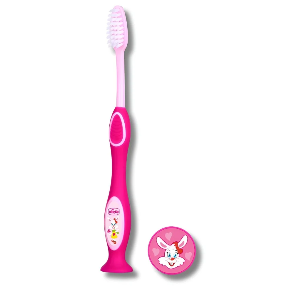 CHICCO - BROSSE À DENTS POUR ENFANTS 3-6 ANS pour Maman et bébé