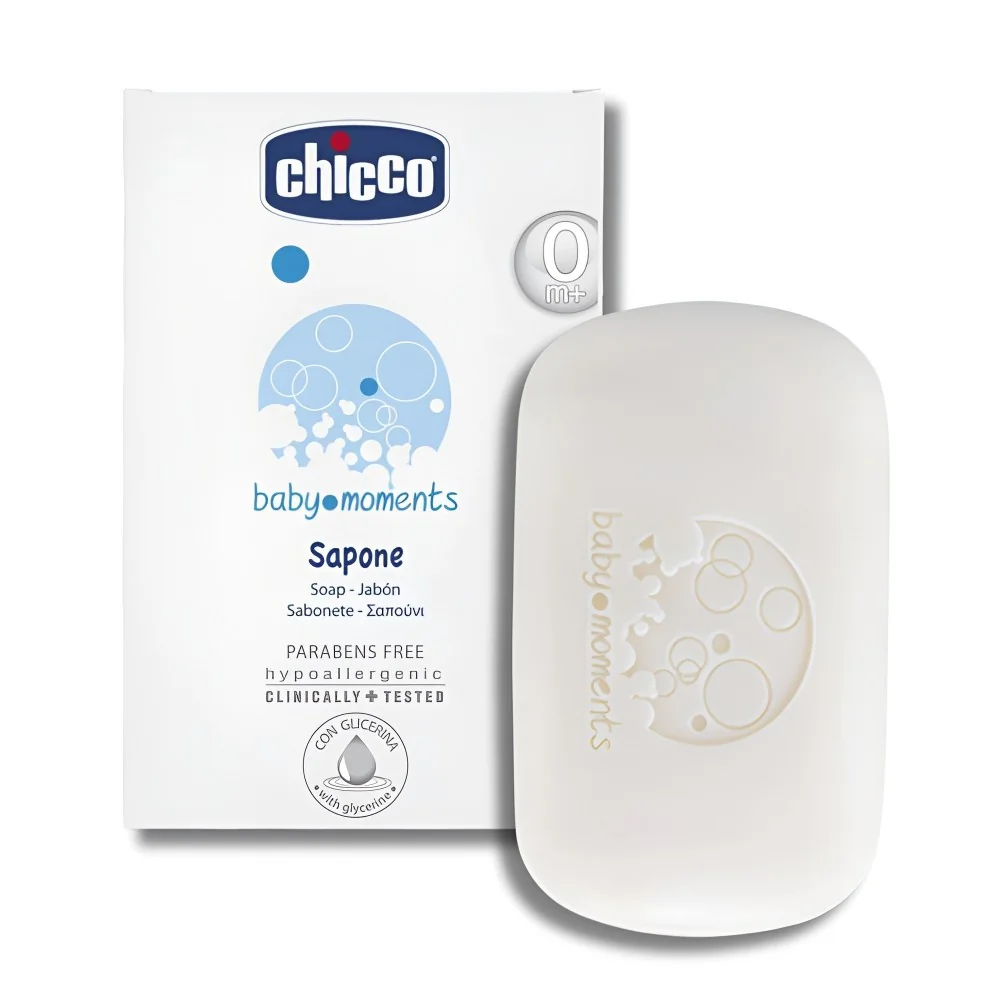 CHICCO - SAVON BABY MOMENTS 100GR pour Maman et bébé