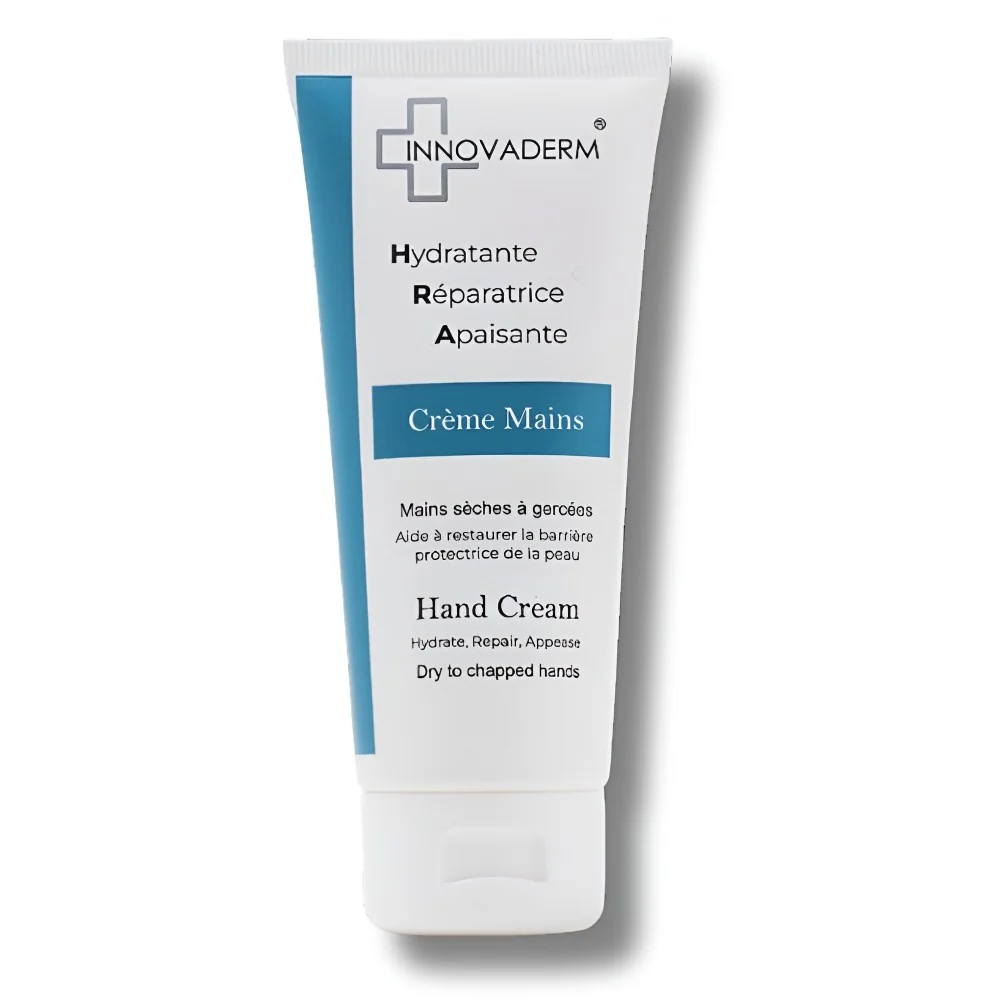 INNOVADERM - CRÈME MAINS HYDRATANTE RÉPARATRICE APAISANTE 100ML pou...