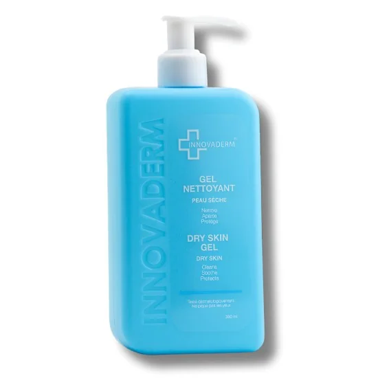 INNOVADERM - GEL NETTOYANT PEAUX SECHES 380ML pour Beauté