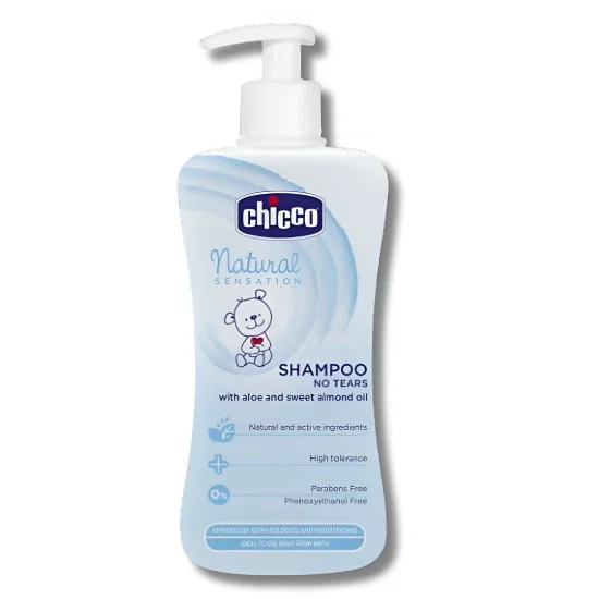 CHICCO NATURAL SENSATION - SHAMPOOING SANS LARMES +0MOIS 300ML pour...