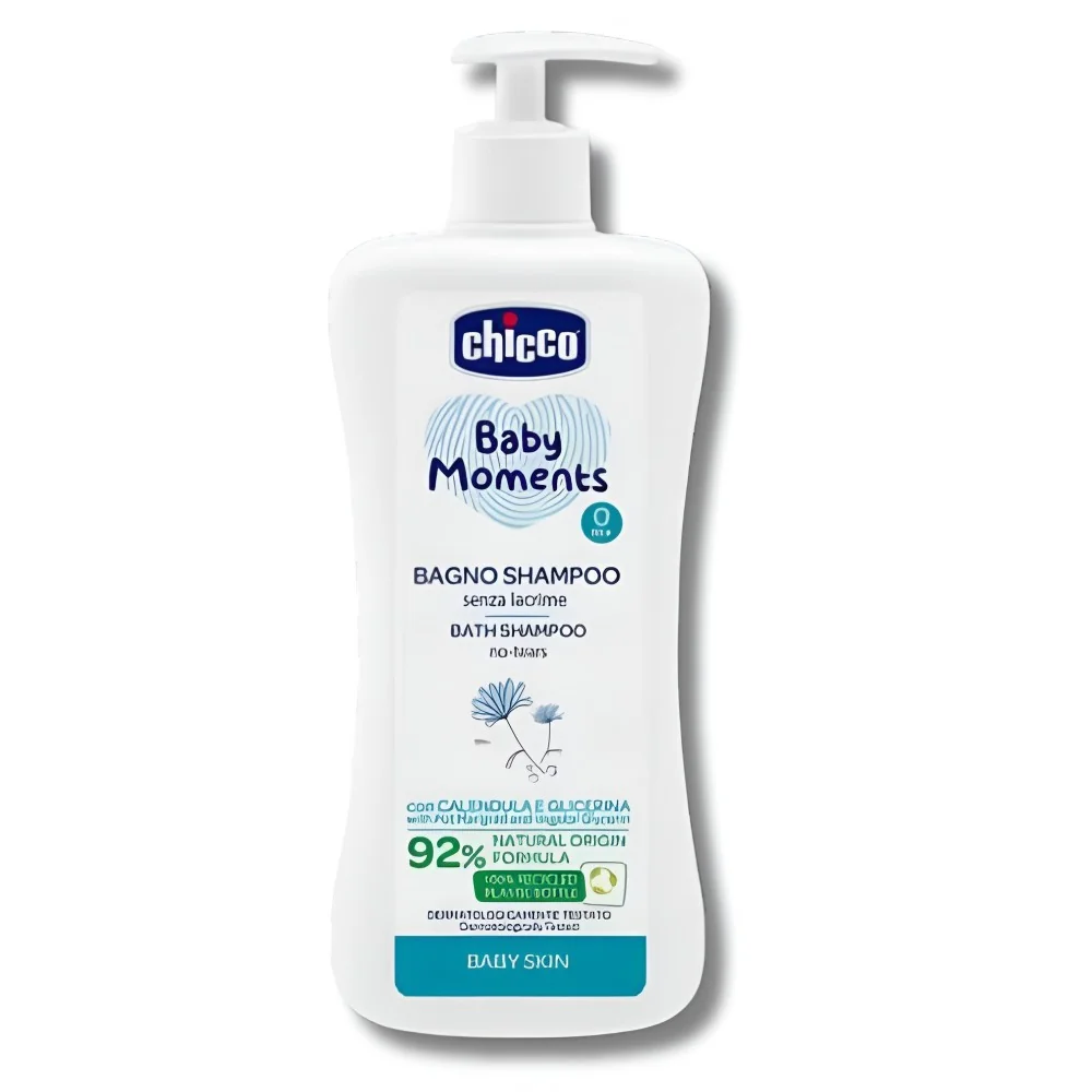 CHICCO BABY MOMENT - SHAMPOOING CHEVEUX&CORPS 500ML pour Maman et bébé
