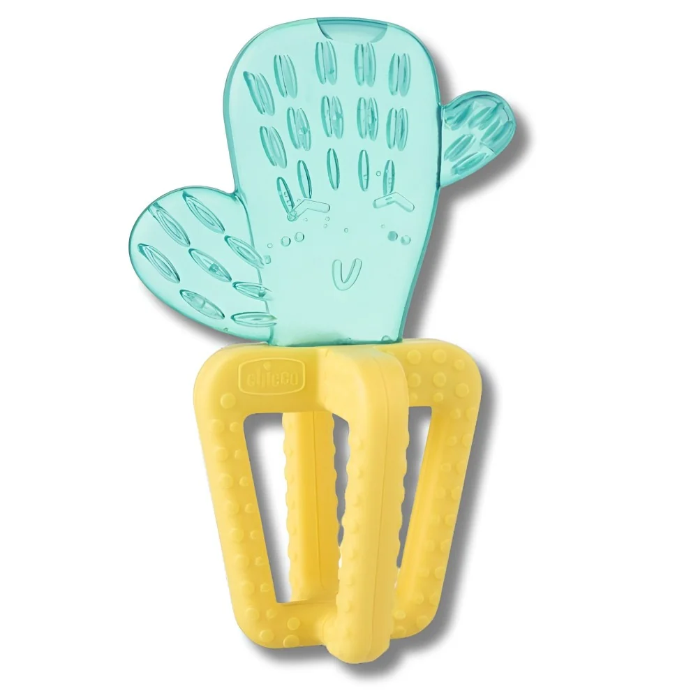CHICCO - ANNEAU DE DENTITION REFRIGERANT AVEC EAU CACTUS +4MOIS pou...