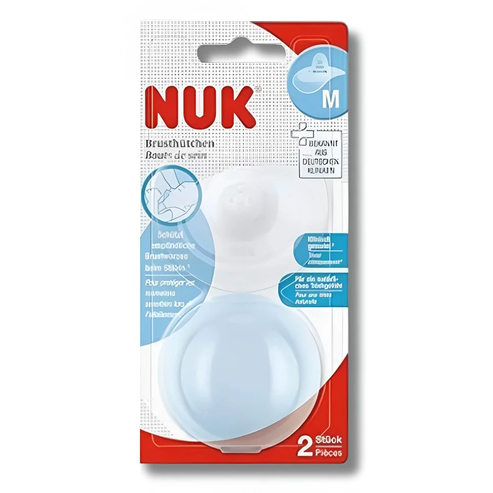 NUK - PROTEGES MAMELONS 2 PIECES TAILLE M pour Maman et bébé