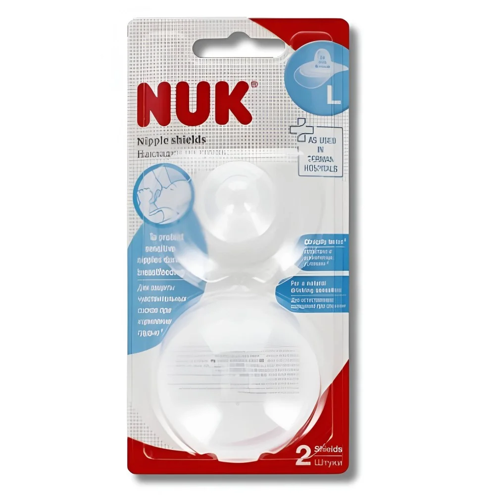 NUK - PROTEGES MAMELONS 2 PIECES TAILLE L pour Maman et bébé