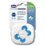 CHICCO - SUCETTE PHYSIO COMFORT EN SILICONE 6-16 MOIS pour Maman et...