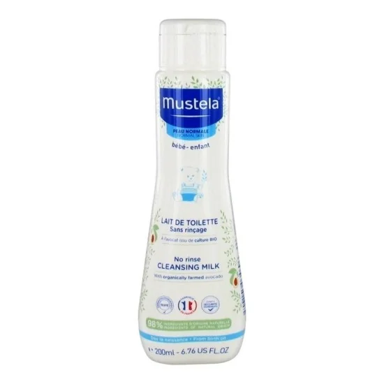 MUSTELA BEBE LAIT DE TOILETTE FLACON 200ML pour Maman et bébé
