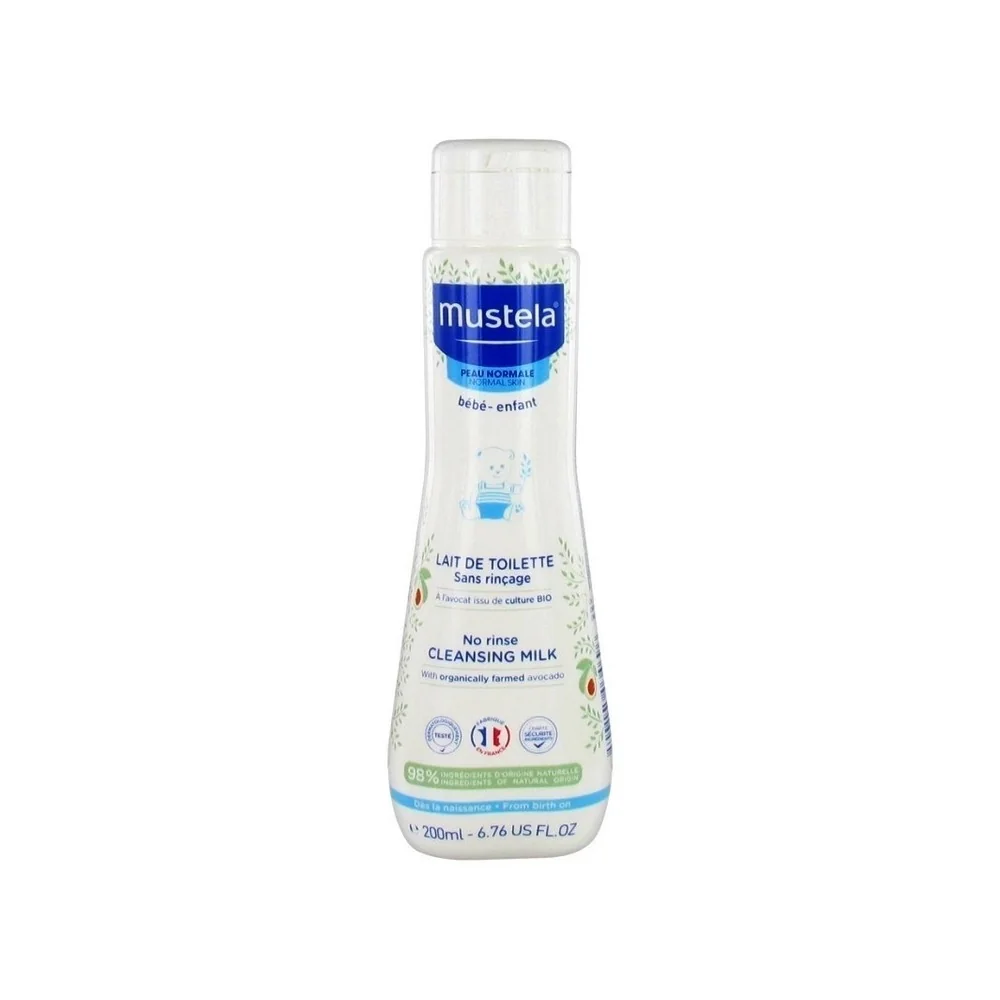 MUSTELA BEBE LAIT DE TOILETTE FLACON 200ML pour Maman et bébé
