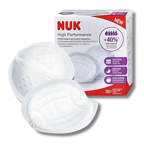 NUK HIGH PERFORMANCE - COUSSINETS D'ALLAITEMENTS 30 PIECES pour Mam...