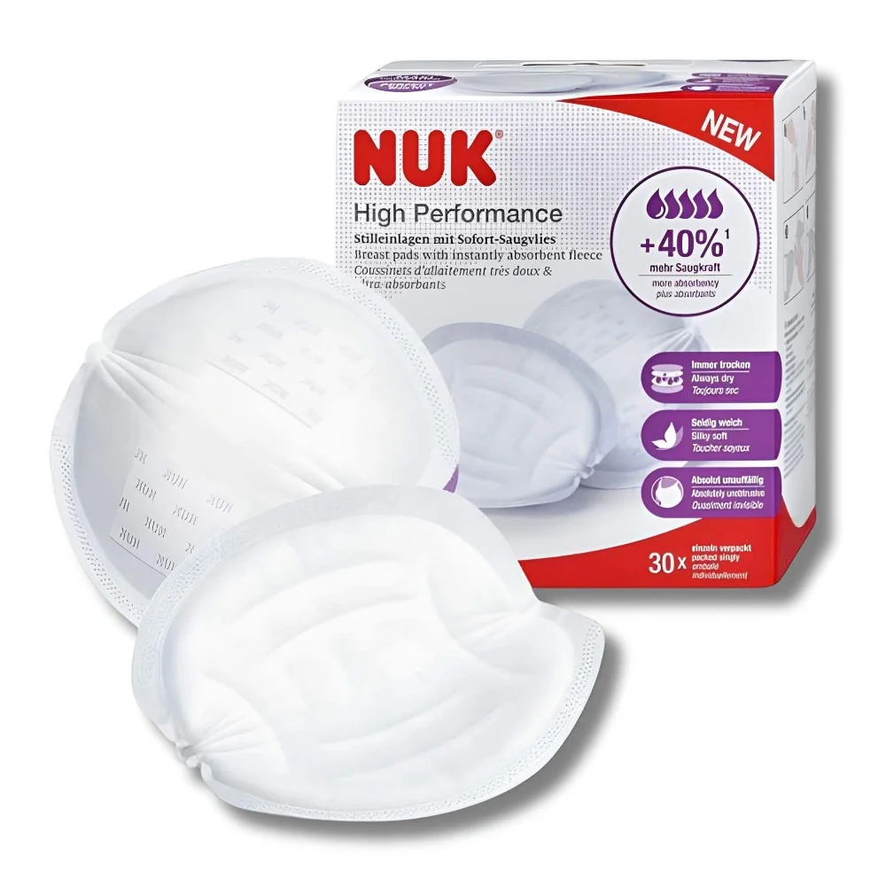 NUK HIGH PERFORMANCE - COUSSINETS D'ALLAITEMENTS 30 PIECES pour Mam...