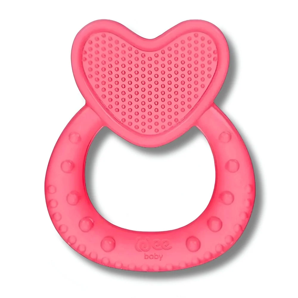 WEE BABY - ANNEAU DE DENTITION FORME COEUR pour Maman et bébé