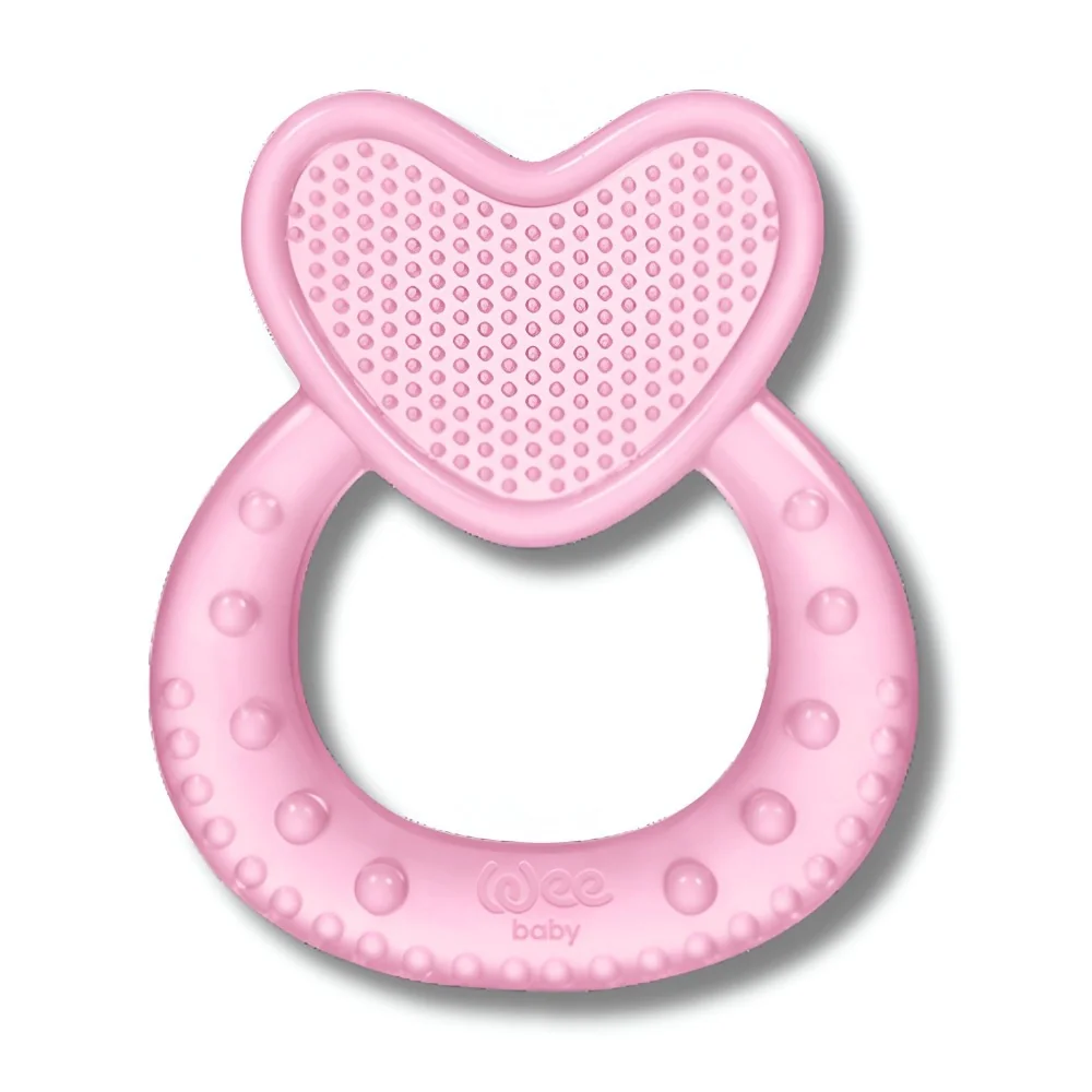 WEE BABY - ANNEAU DE DENTITION FORME COEUR pour Maman et bébé