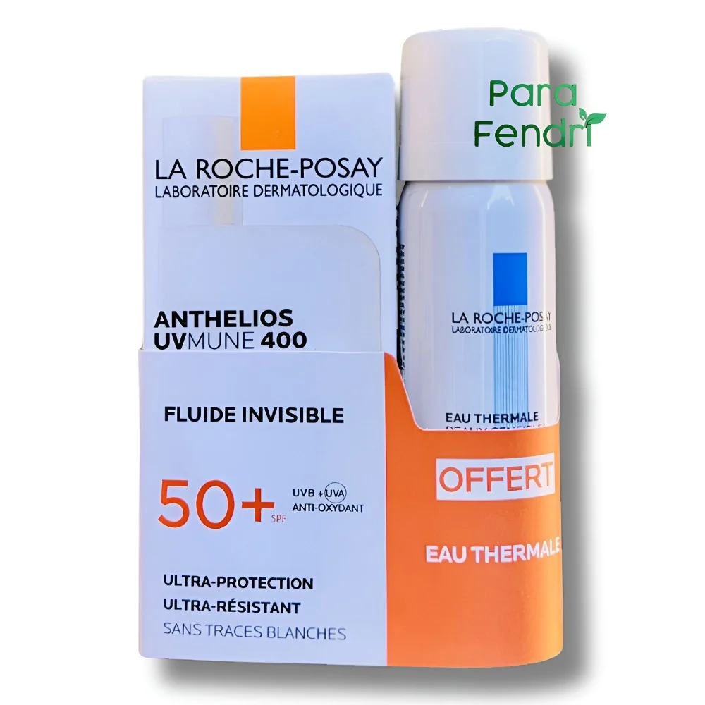 LA ROCHE POSAY - ANTHELIOS FLUIDE INVISIBLE SPF 50+ + EAU THERMALE ...