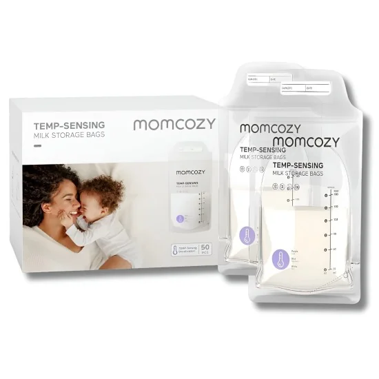 MOMCOZY - SACHETS DE CONSERVATION DU LAIT MATERNEL 50PIECES pour Ma...