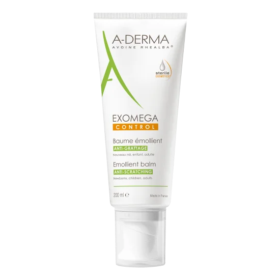 ADERMA EXOMEGA Baume Emollient Anti-Grattage 200ML pour Beauté