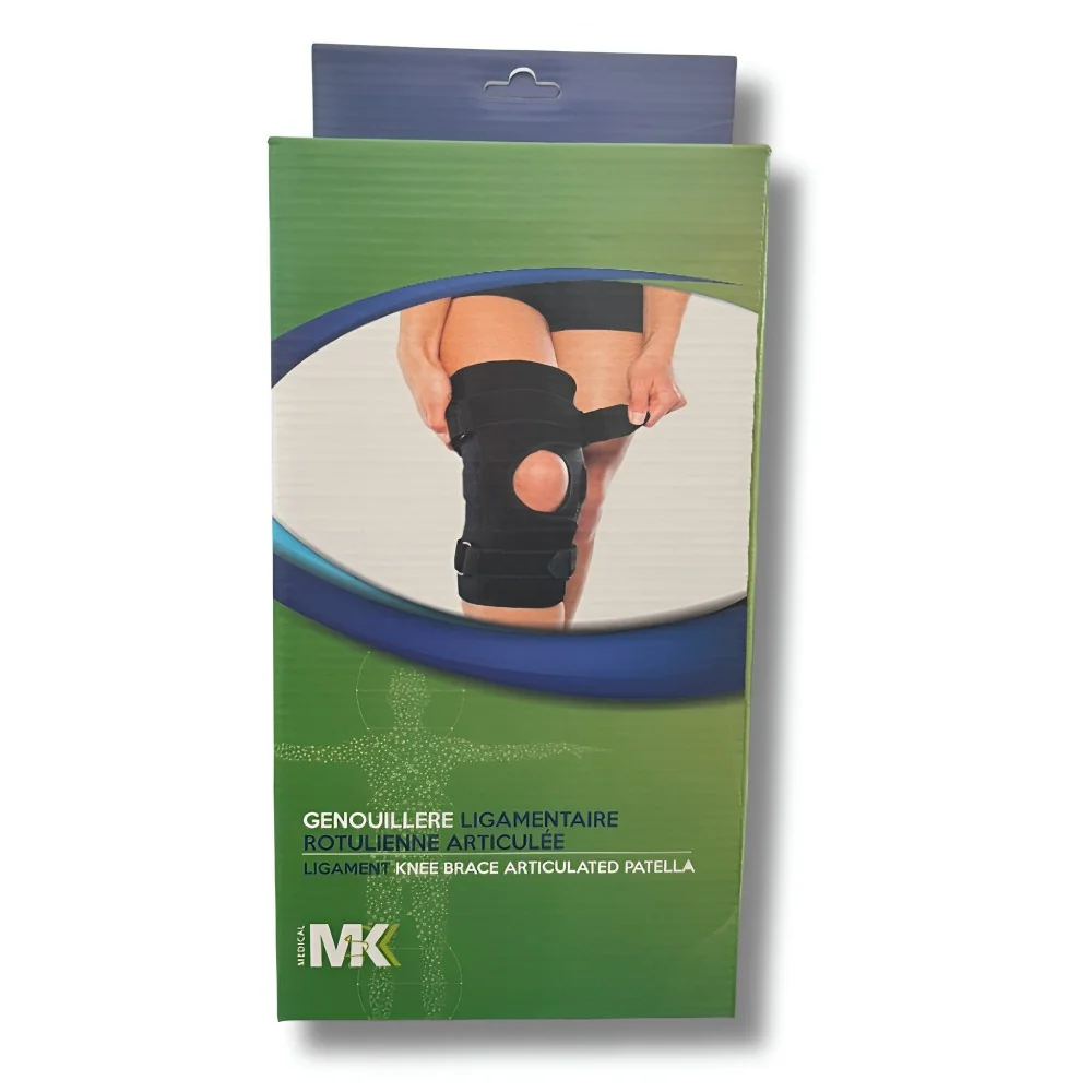 MK - GENOUILLERE LIGAMENTAIRE ROTULIENNE ARTICULEE pour Orthopédie